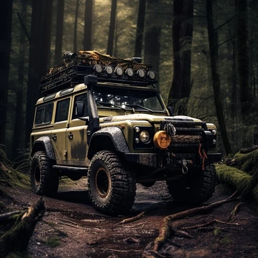 4WD tyres on forest track in Western Australia